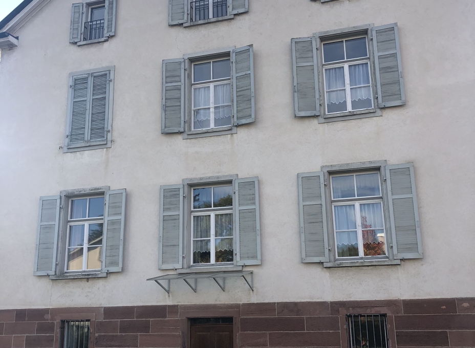 Neue Holzfensterlaeden Basel